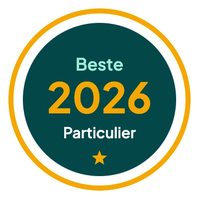 DFO-award Beste Serviceprovider II 2026, marktgerichtheid: particuliere schade, kleine serviceproviders (minder dan 700 kantoren). Gewonnen door certe assuradeuren. (tijdelijk beeld)